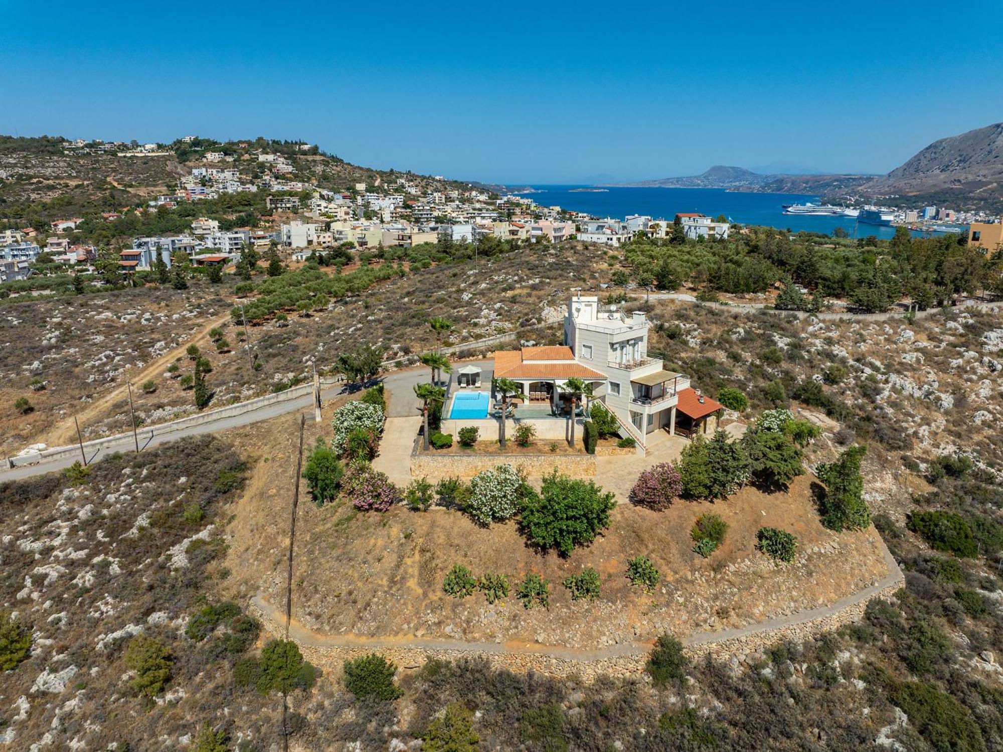 Karmilos Hill Villa 干尼亞 外观 照片