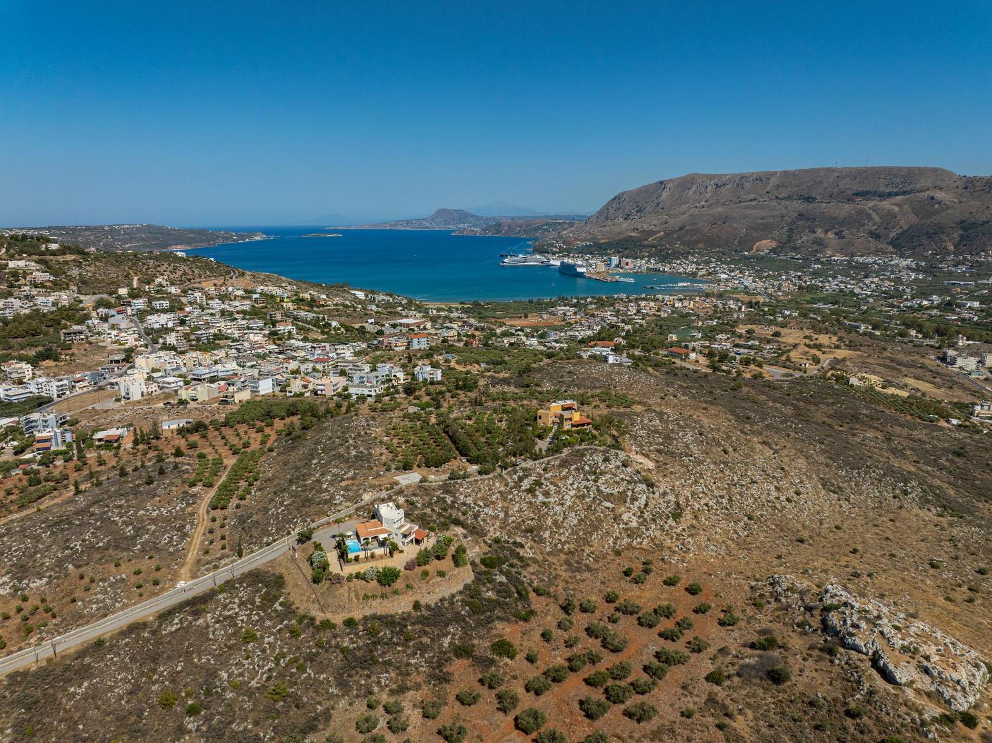 Karmilos Hill Villa 干尼亞 外观 照片