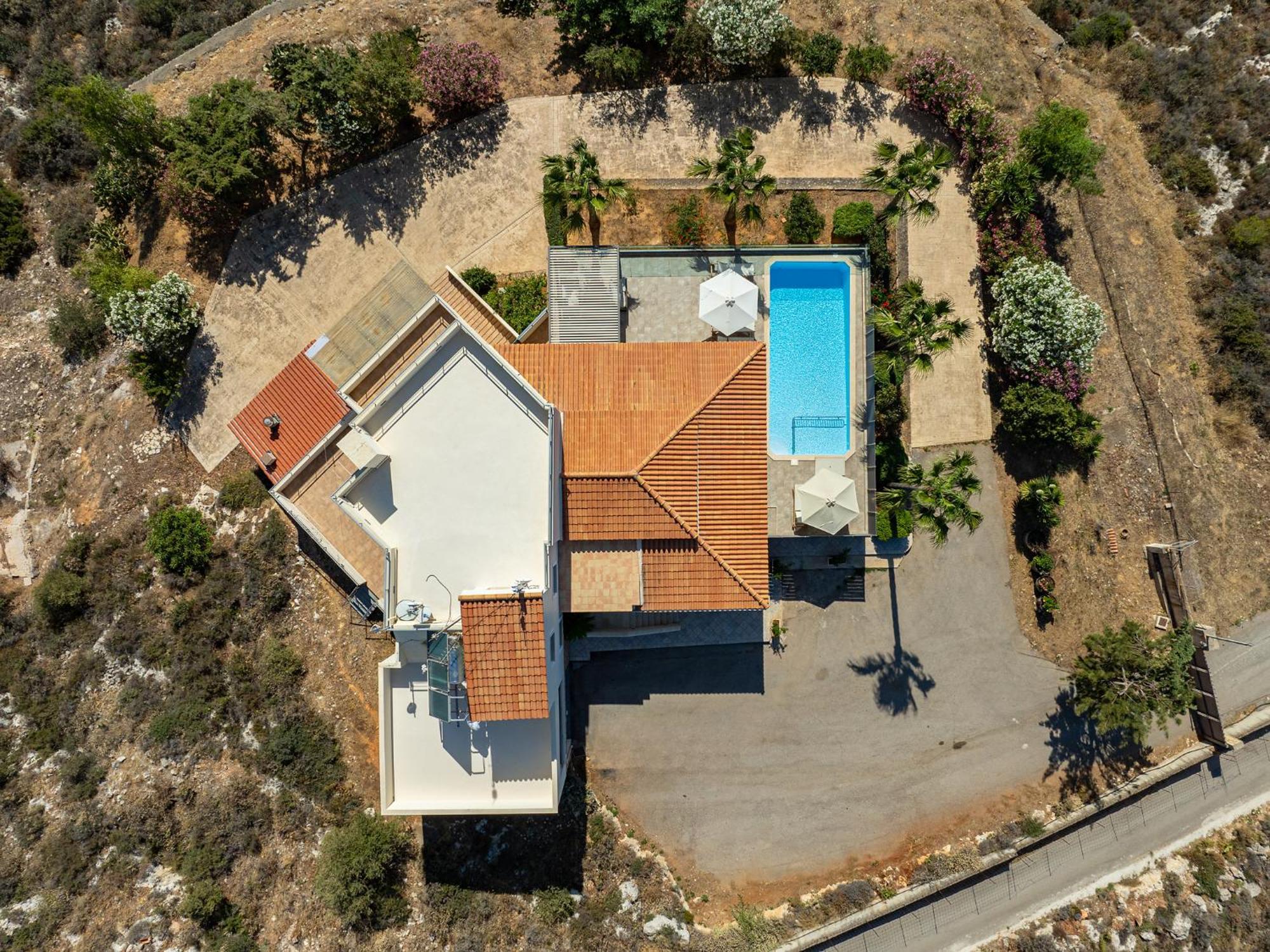Karmilos Hill Villa 干尼亞 外观 照片