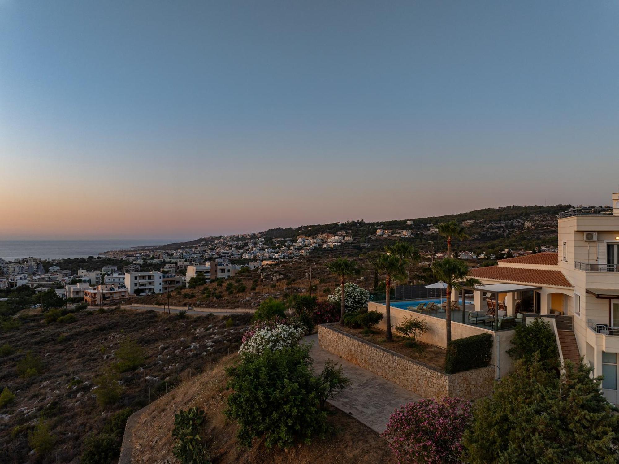 Karmilos Hill Villa 干尼亞 外观 照片