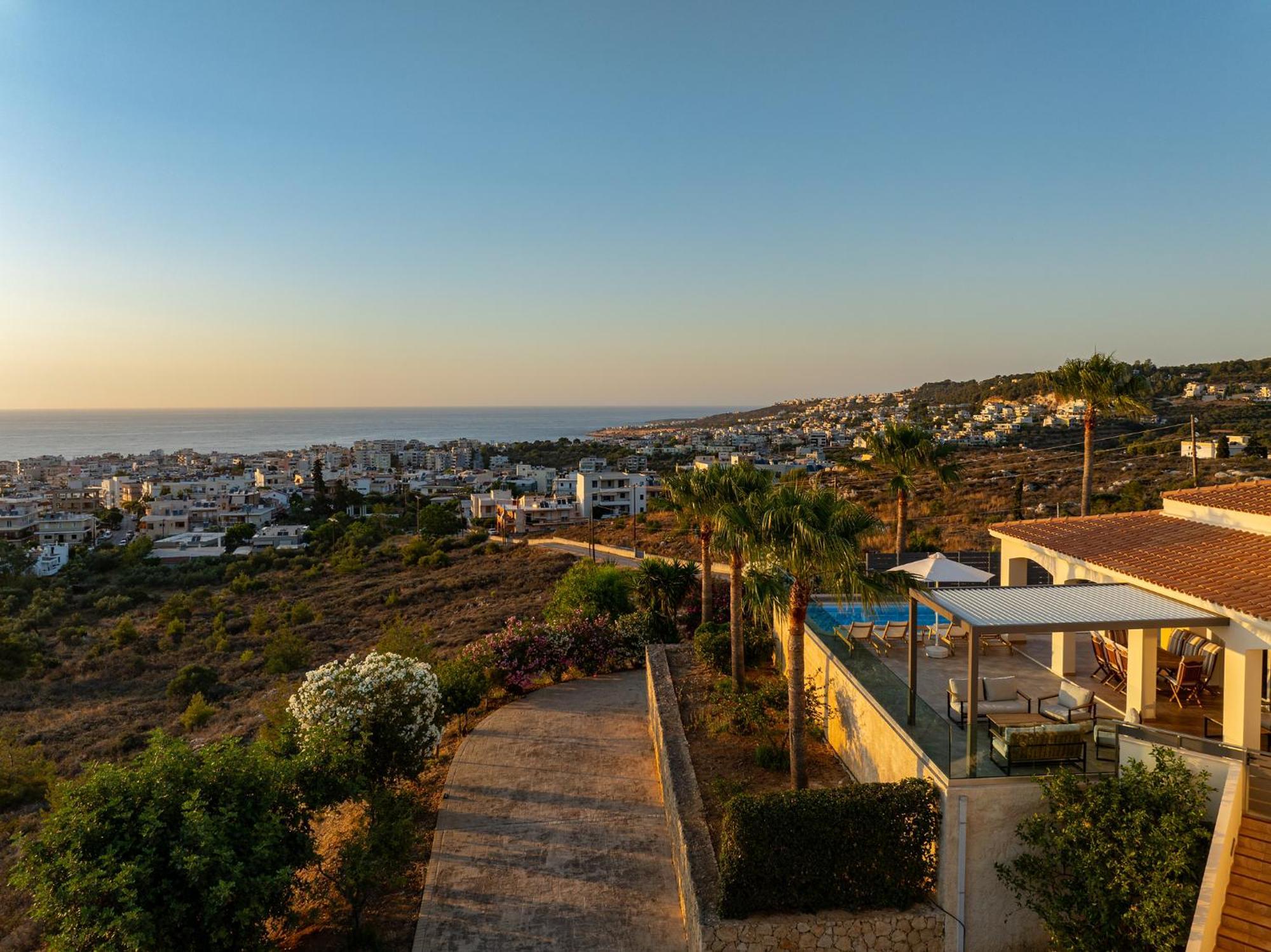 Karmilos Hill Villa 干尼亞 外观 照片